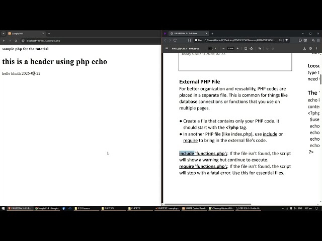 (TAGALOG) INTRO TO PHP