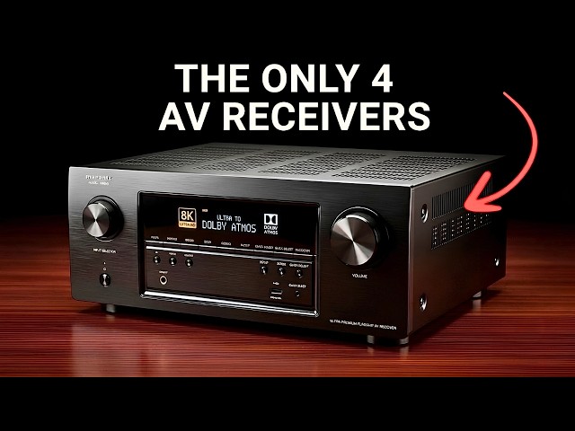 The ONLY 4 AV Receivers You Should Buy in 2026!