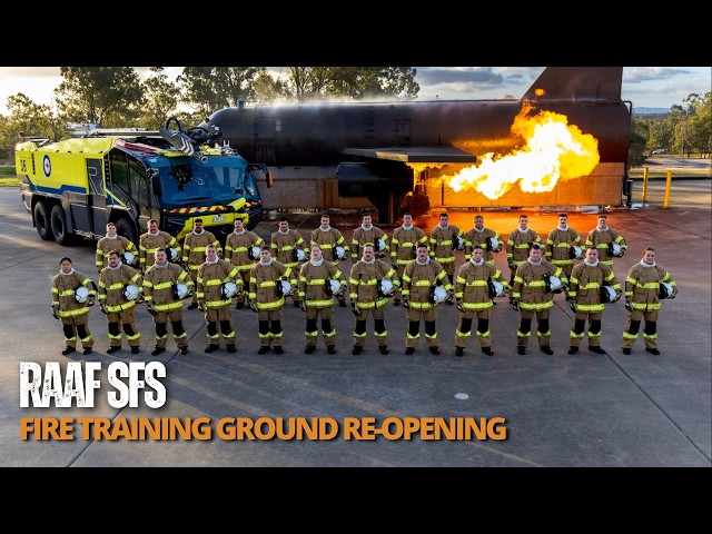 ADF | RAAF SFS Fire Training Ground re-opening