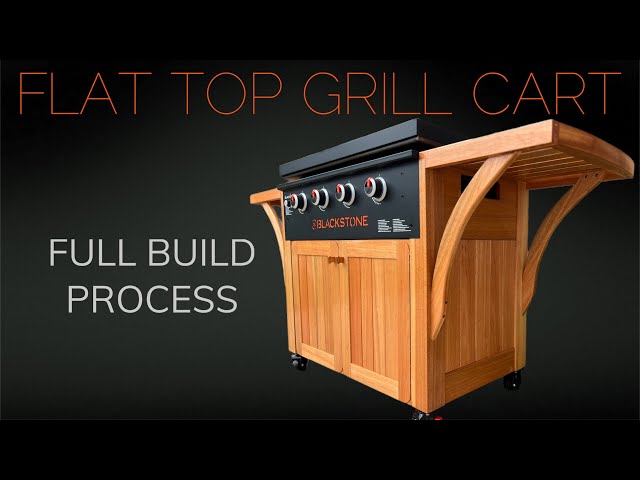 Flat Top Grill Cart Build Process