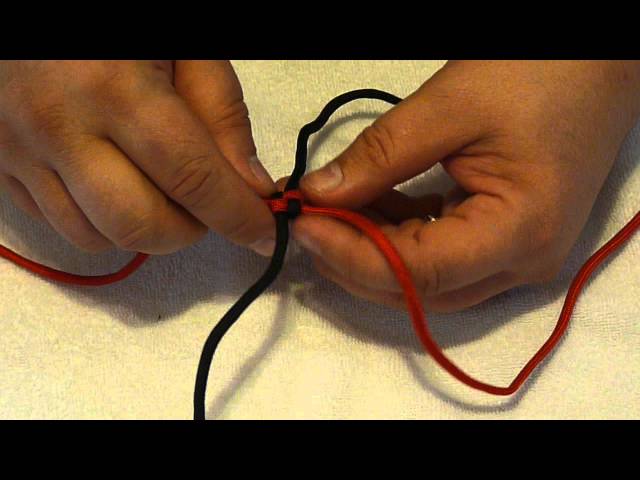 FREE Paracord Project #1 of 8--Square Key Fob project part 1 of 2.