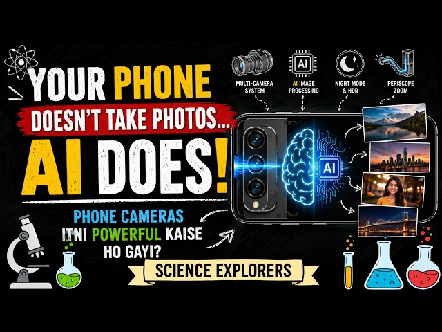 Your Phone Doesn't Take Photos. AI Does! | Phone Cameras Itni Powerful Kaise Ho Gayi? #hindi #photo