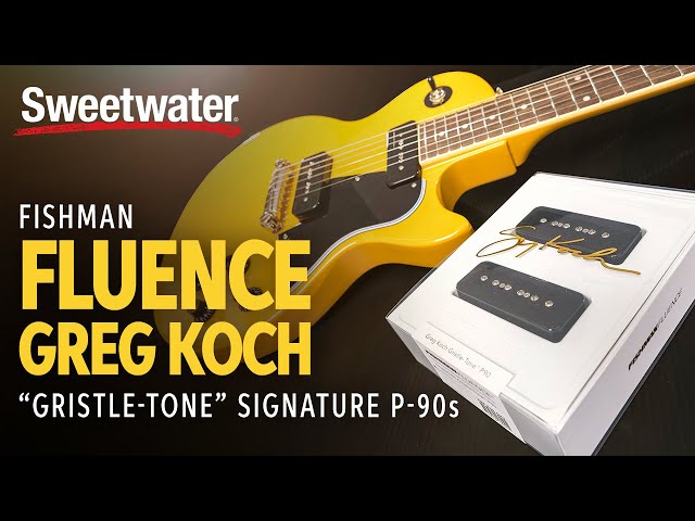 Fishman Fluence Greg Koch “Gristle-Tone” Signature P-90 Pickups