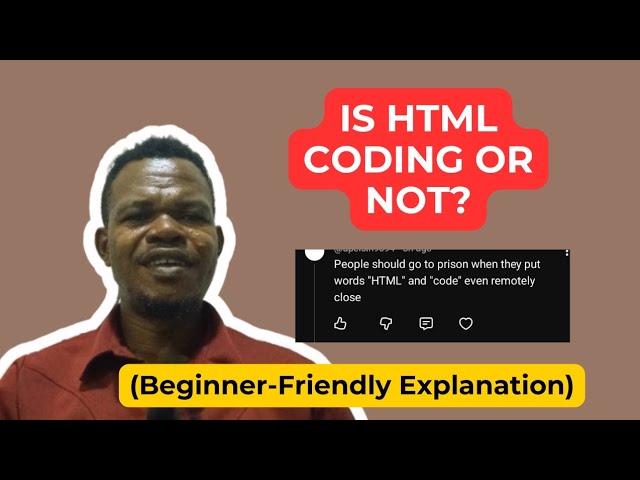 Is HTML Coding or Not? (Beginner-Friendly Explanation)