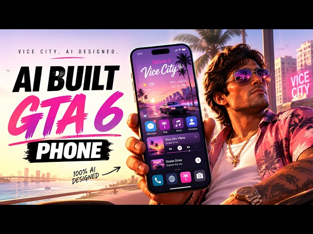 I Let AI Build GTA 6's Phone  ui From Scratch 🤯