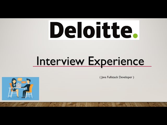 Deloitte Interview experience for java #interview #softwaredeveloper ##java