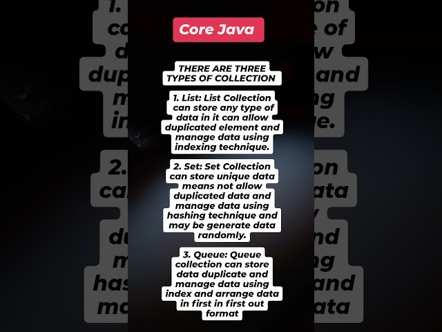 "Understanding Java Collections: List, Set, and Queue Explained!"