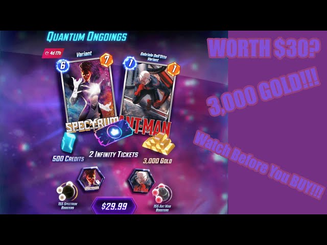 Is Quantum Ongoings Bundle Worth The Money? Marvel Snap