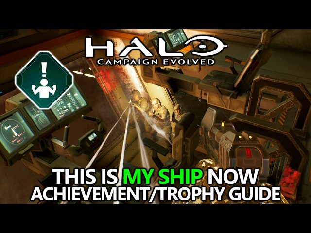 Halo Campaign Evolved - This Is My Ship Now Achievement/Trophy Guide (Trap 6 Marines in Observation)