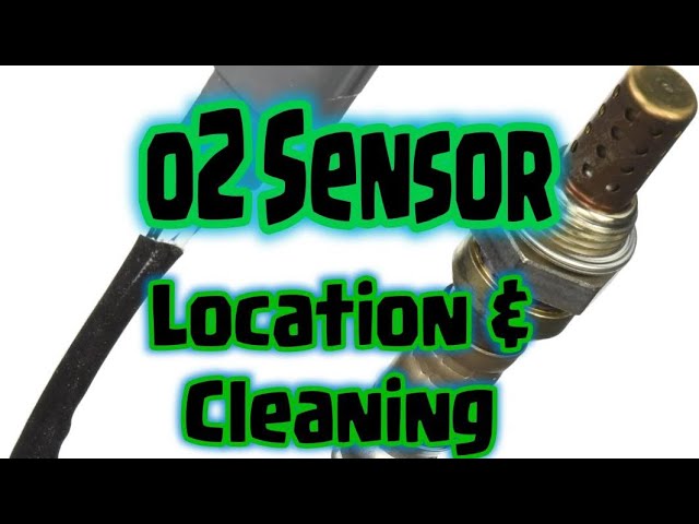 How to Locate & Clean o2 Sensor