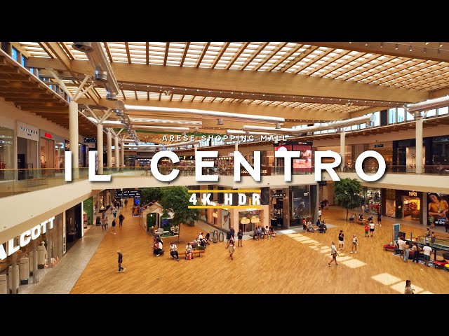 "Il Centro" Arese Shopping Mall 4K Walk | Milan, Italy