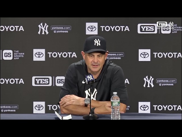 Aaron Boone on the Yankees' 13-7 loss to St. Louis