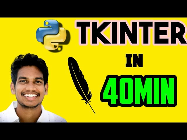 Tkinter in python in telugu