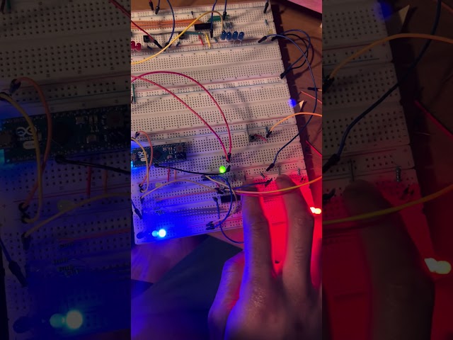 4-bit COMPUTER PROGRESS!! #binarylogic #electricalengineering#arduino  #binarycode #electrical