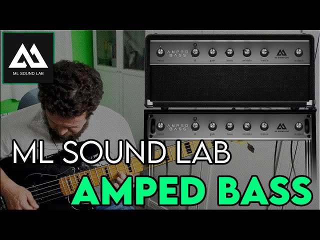 Amp Sim para bajo BRUUUTAL - ML Sound Lab Amped Bass "Test & review en español"