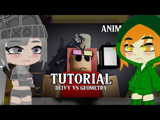 Mob talker girl's react TUTORIAL animated by Duc (requested and weak?)