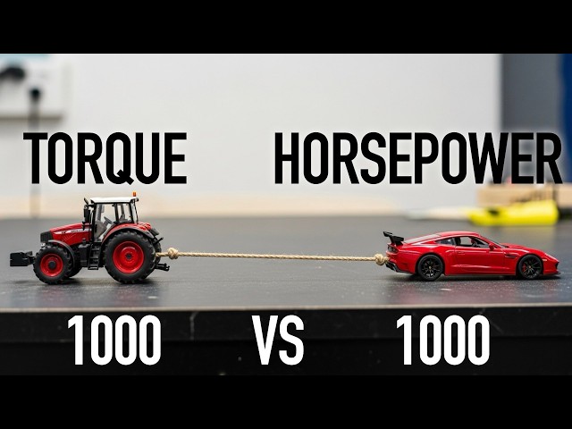 HORSEPOWER VS TORQUE SIMPLEST EXPLANATION