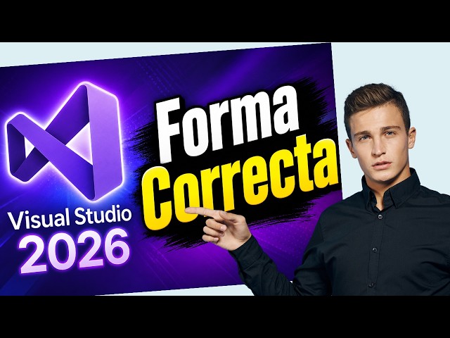Cómo INSTALAR Visual Studio 2026 en Windows 🚀 Paso a Paso