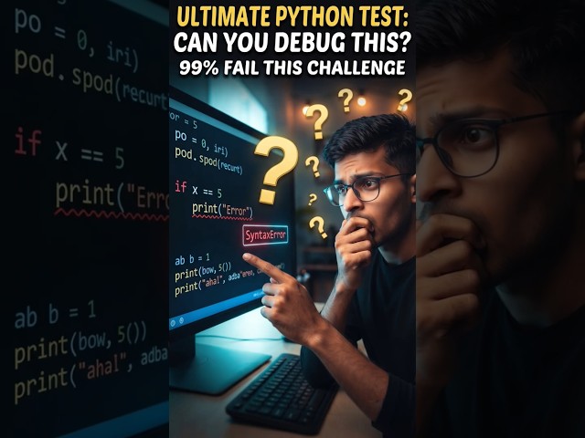 90% Fail This Python Trick! ❌| Python Quiz #shorts | Python Quiz: 99% Won't Get This Right! 🧠#tech