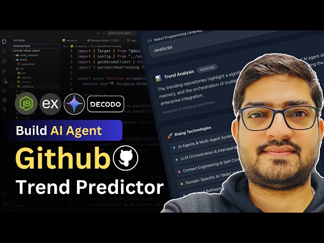 This Node.js AI Agent predicts tech trends with 90% accuracy.