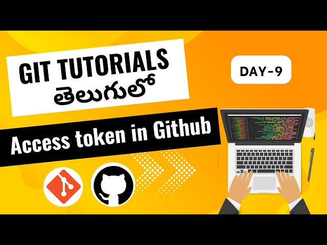 create access token in github |How to upload project on github| Git tutorials in Telugu | git #git
