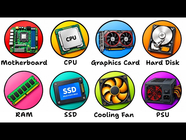 Every PC COMPONENT Explained Before You Get Scammed at the Shop!