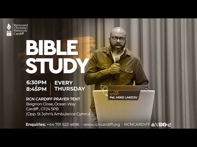 GENESIS CHAPTER 16 & 17 || RCN CARDIFF WEEKLY BIBLE STUDY || 22/01/2025