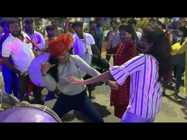 Superb Dance Steps | Chinna Gounu Vesukunna Pad Band | Hyderabad Band | Girl Mass Dance Steps