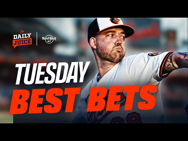 Top 3 Bets for Tuesday | Today's Best MLB Picks & Player Props Predictions