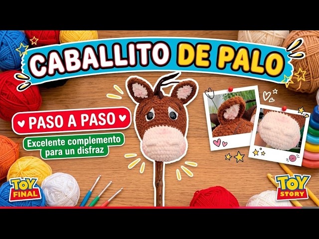 🐴 Make Your Own Crocheted Hobby Horse! | Perfect for a Halloween Costume 🎃 | Bullseye
