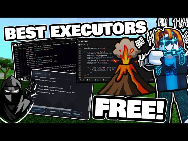 Top 3 FREE Roblox Executors Undetected! 2025 [Volcano, Xeno, Delta]