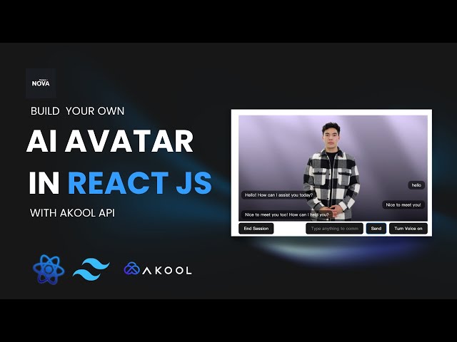 Building a React JS App That Talks to Users | Akool’s Streaming Avatar API