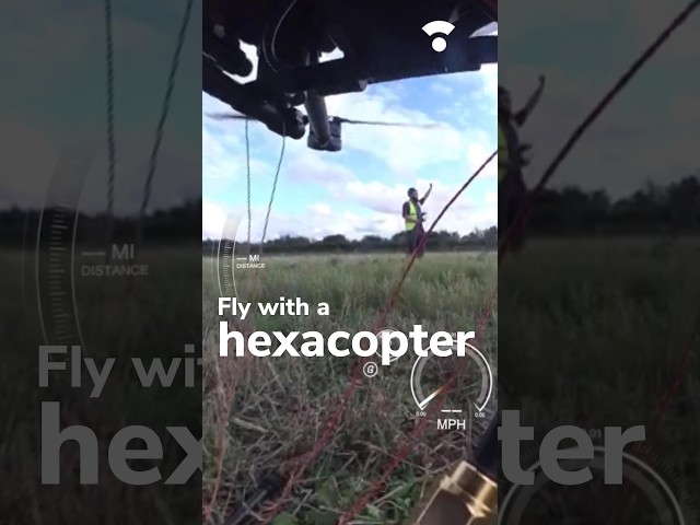 Fly with a #hexacopter!