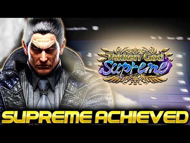 TMMs Kazuya Continues Rank Rampage... GOD SUPREME