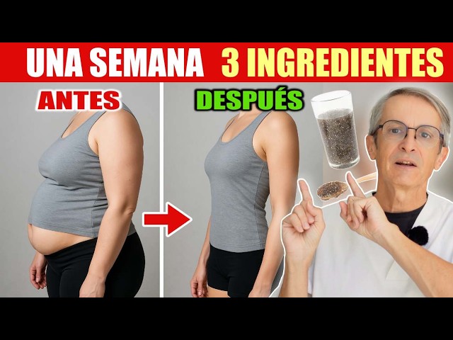 3 INGREDIENTS in One DRINK for a FLAT BELLY 🥤🔥