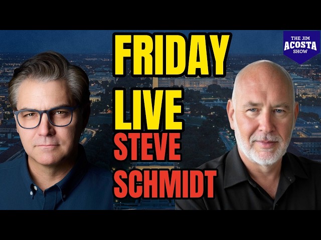 Breaking: Steve Schmidt on Natalie Harp, plus David Pakman on the algorithm
