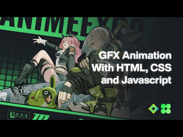 GFX Web Animation | HTML, CSS, Javascript | GSAP | Splide JS