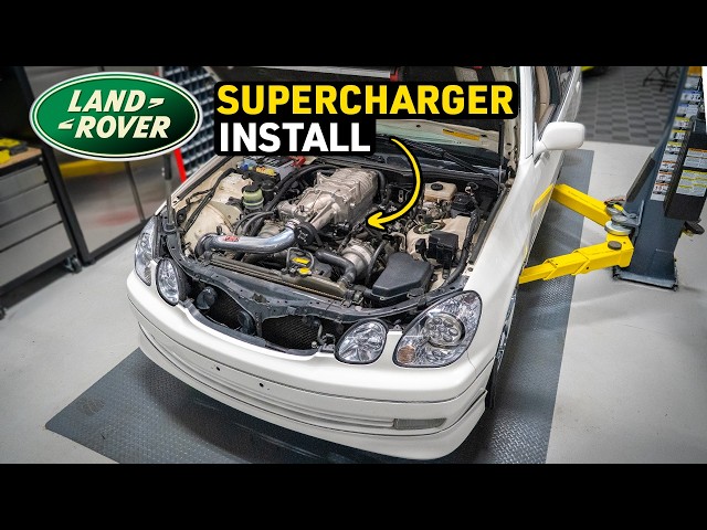 Installing a Range Rover Supercharger on a Lexus GS430