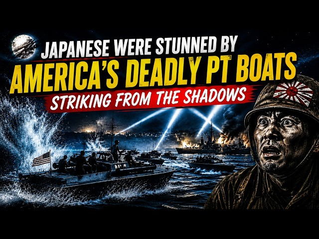 Japanese Were Stunned by America’s Deadly PT Boats — Striking From the Shadows
