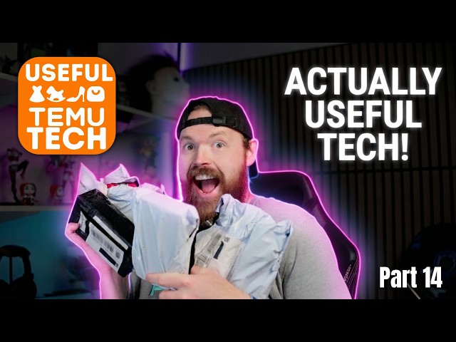 Actually Useful Temu Tech Ep. 14 – Travel Tech, Gadgets, and More!
