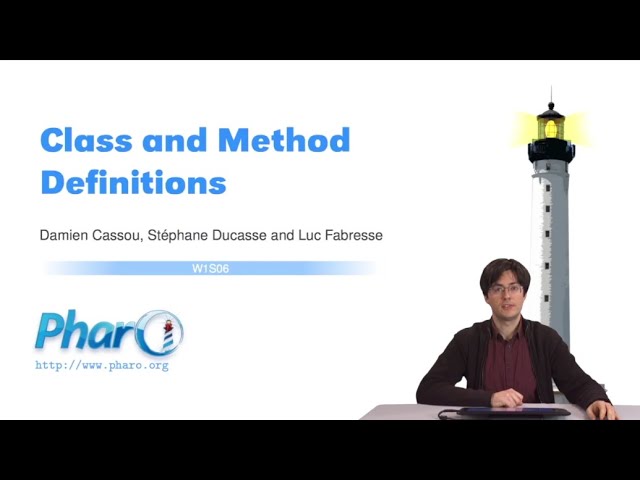 🐥 Class and Method Definitions [W1S6-EN]