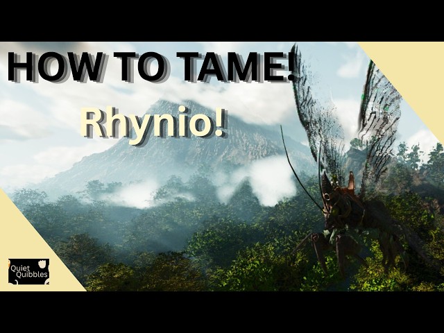 How to Tame a RHYNIOGNATHA in Ark Survival Ascended