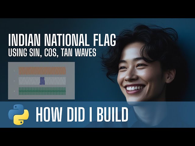How did I build the flag of India using Python, Matplotlib and Mathematics