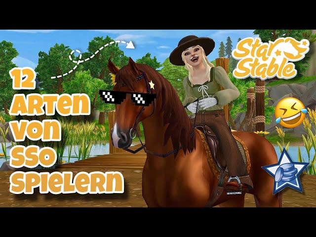 12 ARTEN von SSO SPIELERN!🤣 // Star Stable Online