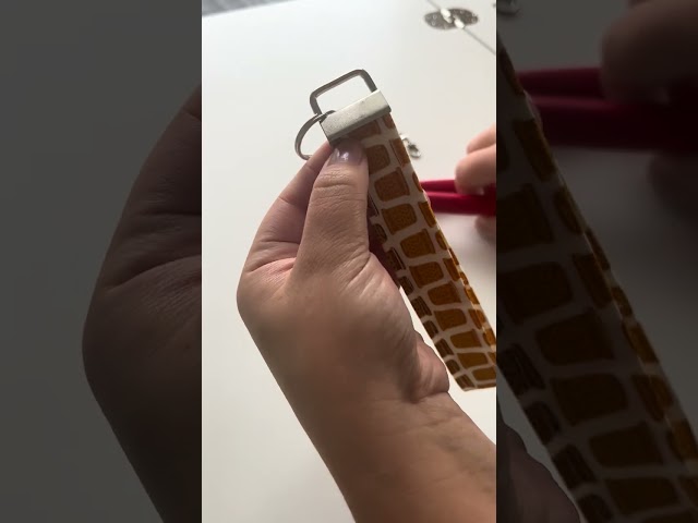 How to attach key fob hardware