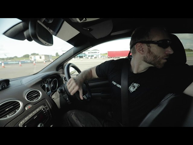 How to do a J-Turn Driving Demonstration FWD, V-FORCE Training, Advanced & Defensive Driver Training