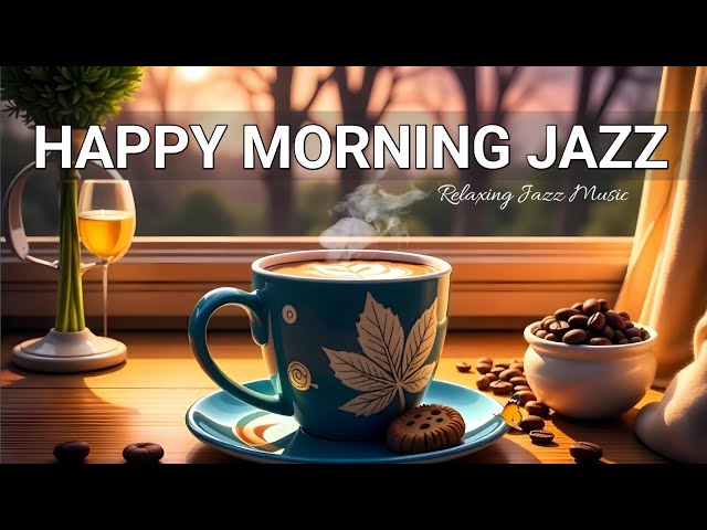 Smooth Jazz Instrumental Music & Cozy January Street Coffee Shop Ambience 🍂 Jazz Music for Work ☕
