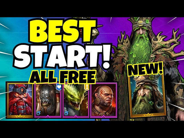 New BEST Start With FREE Grand Oak PADRAIG!!! [Raid: Shadow Legends]