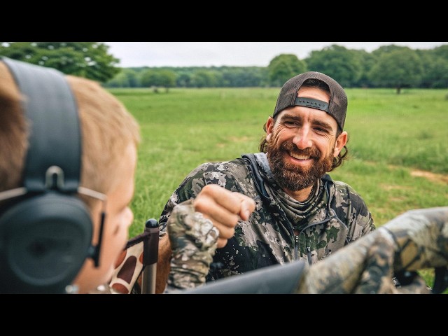 Father and Son First Turkey Hunt