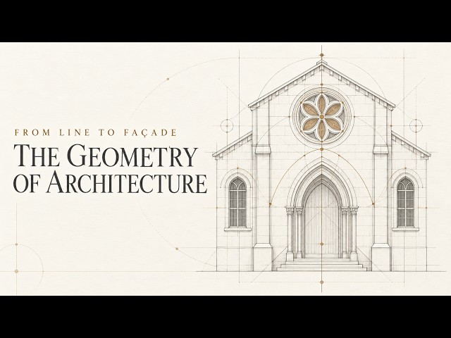 From Line to Façade | The Geometry of Architecture